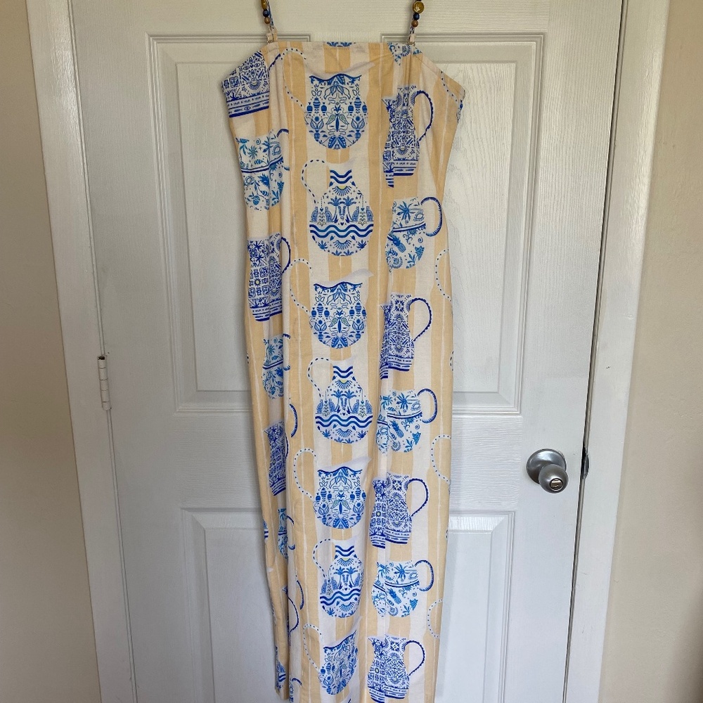 Printed Linen Dress